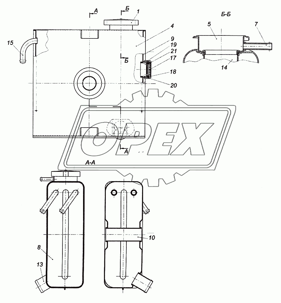 4308-1311010 Бачок расширительный